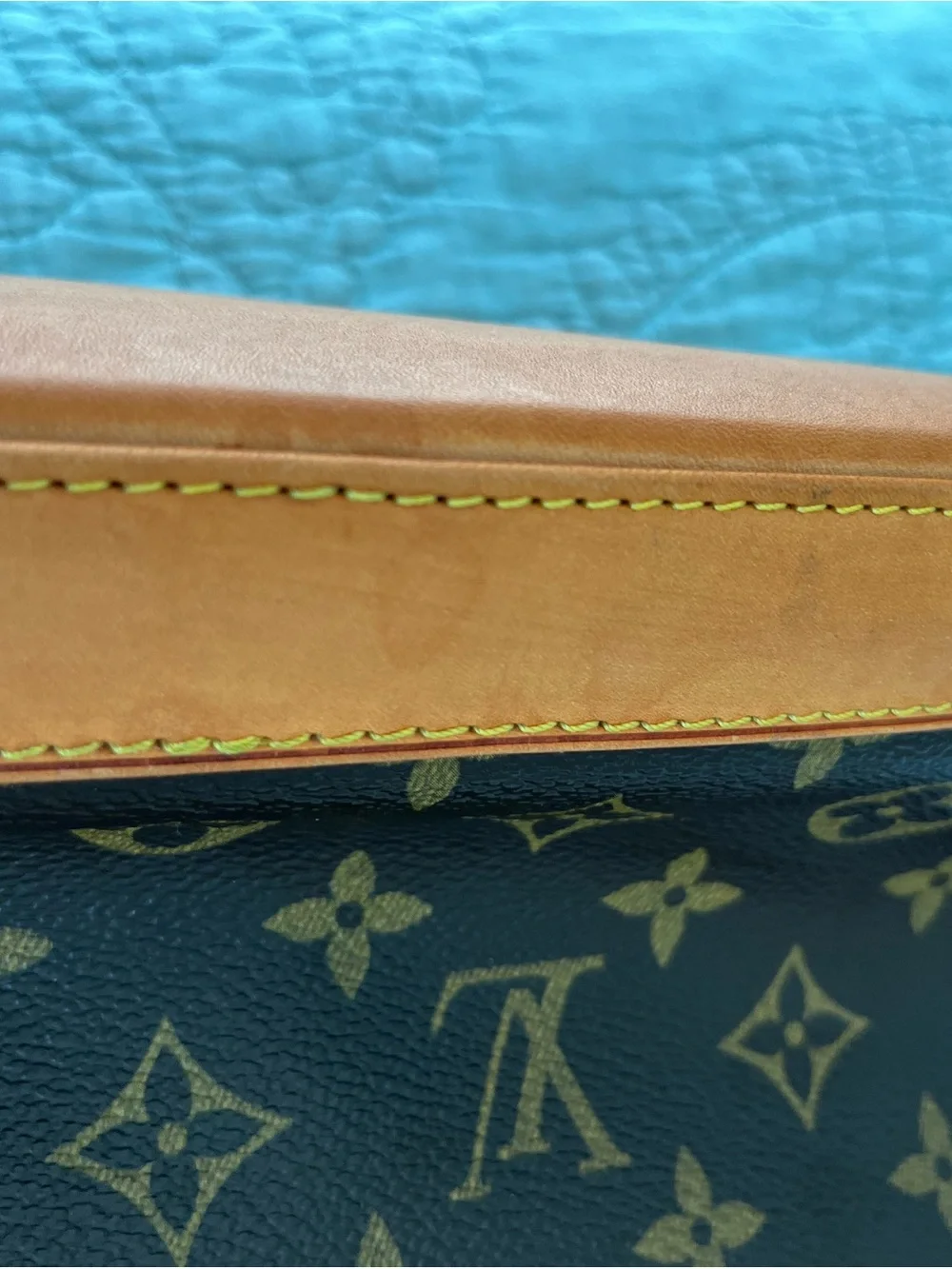 Louis Vuitton Lock It Vertical Monogram Handbag and LV amfar envelope